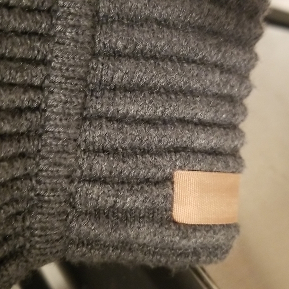 💕LUNYA💕 Cozy Cotton Silk Reversible Pullover Restful Grey Heather Large  NWOT - Picture 10 of 14